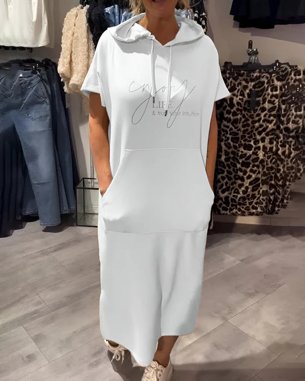 SASKIA™ | Premium Hooded Dress