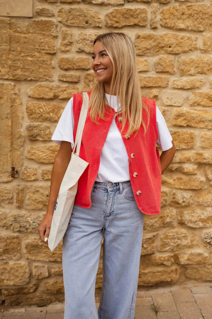 LINA™ | Lightweight & Stylish Summer Vest