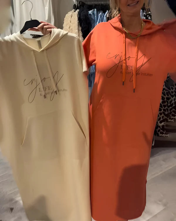 SASKIA™ | Premium Hooded Dress