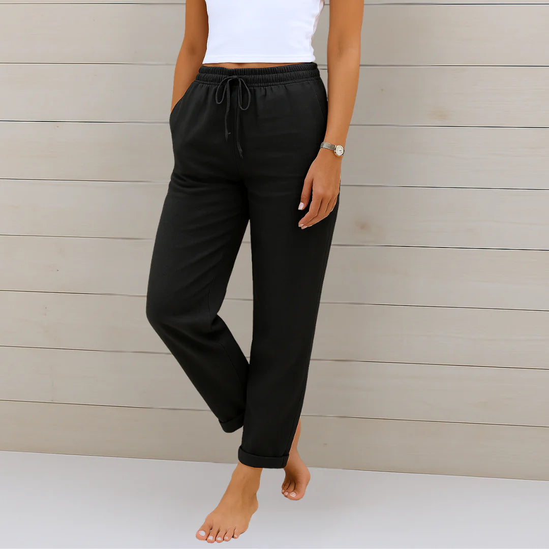 MAYLORA | Premium Breathable Linen-Blend Pants