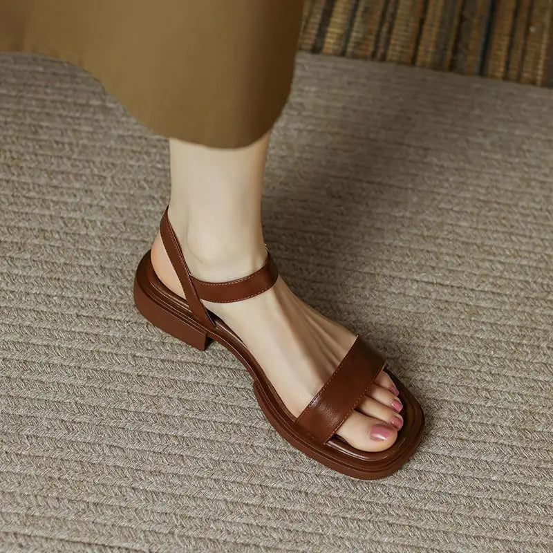 VON ELSEN | Juneya Luxury Leather Sandals