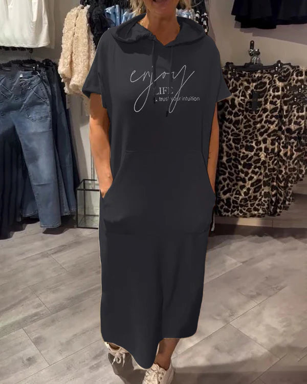 SASKIA™ | Premium Hooded Dress