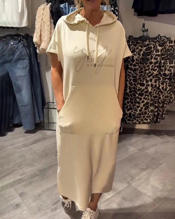 SASKIA™ | Premium Hooded Dress