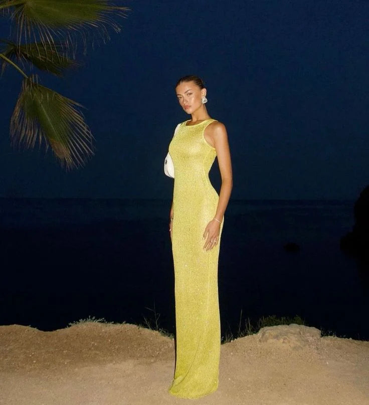 ELSIE | Graceful Sleeveless Maxi Dress