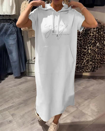 SASKIA™ | Premium Hooded Dress