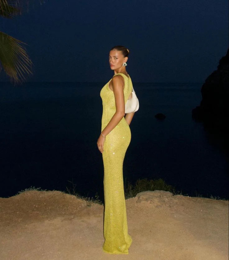 ELSIE | Graceful Sleeveless Maxi Dress