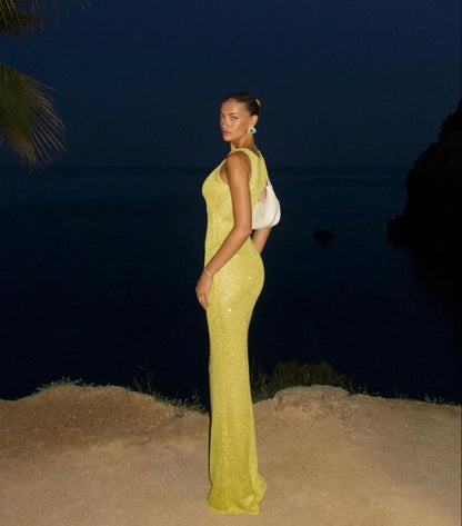 ELSIE | Graceful Sleeveless Maxi Dress