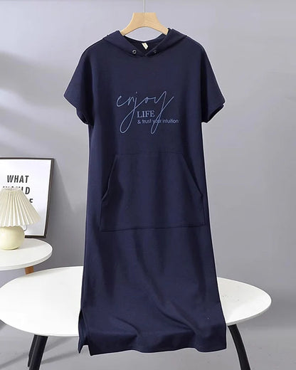 SASKIA™ | Premium Hooded Dress