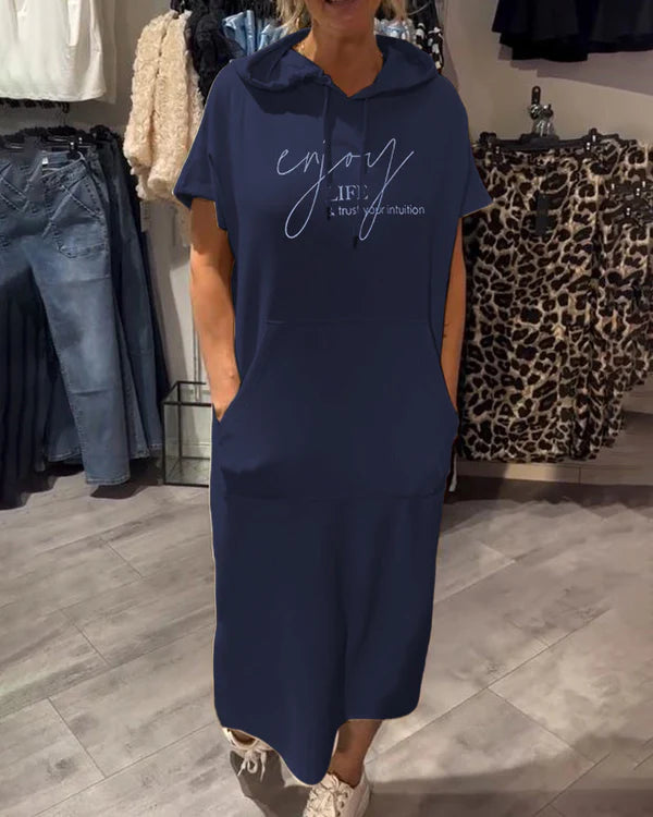 SASKIA™ | Premium Hooded Dress