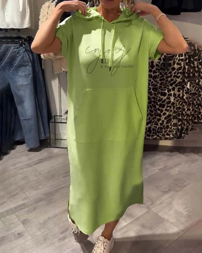 SASKIA™ | Premium Hooded Dress