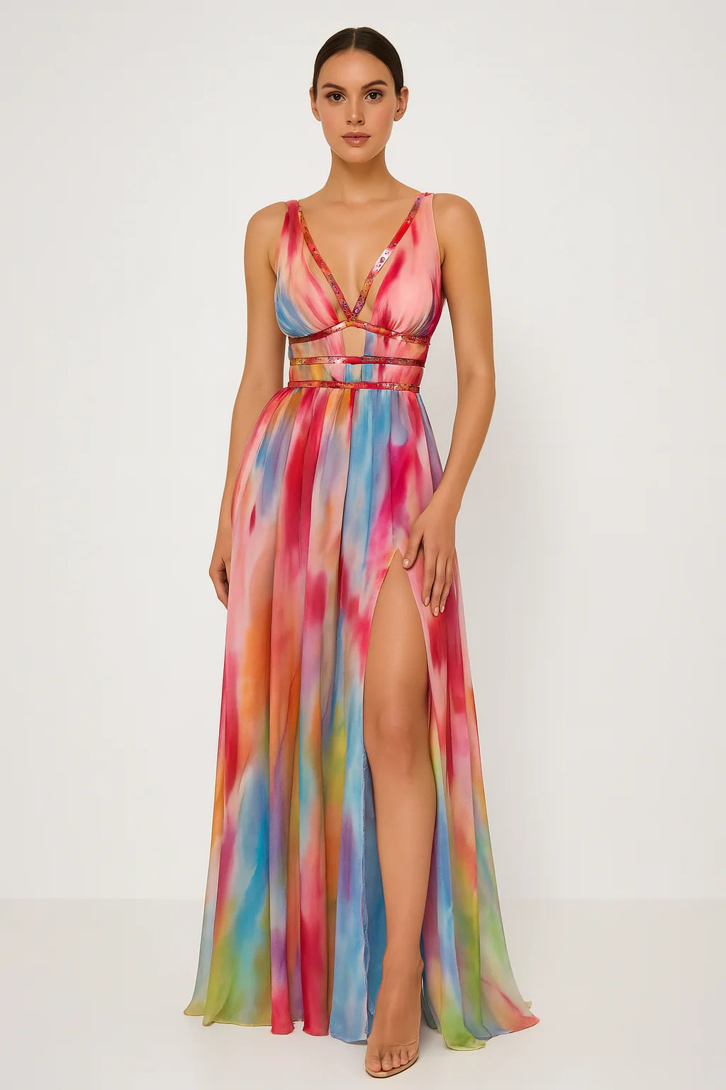 Freya™ | Painted Maxi Dress