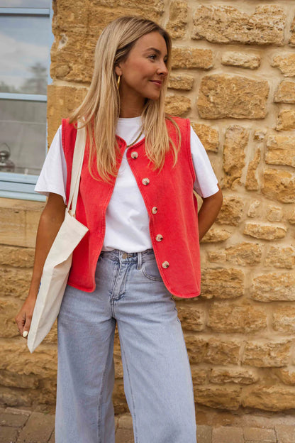 LINA™ | Lightweight & Stylish Summer Vest