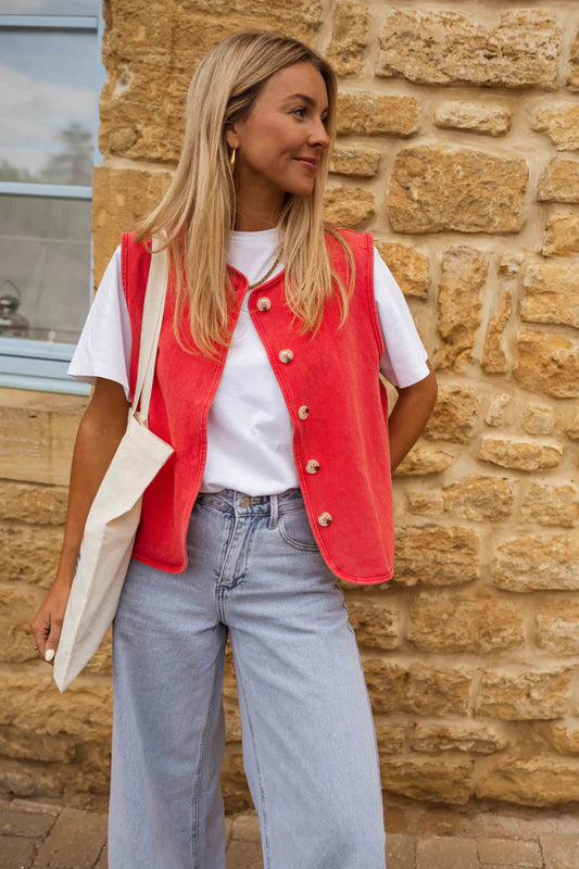 LINA™ | Lightweight & Stylish Summer Vest