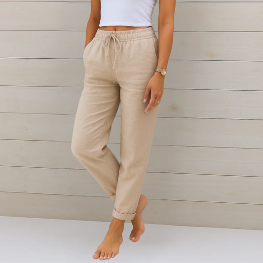 MAYLORA | Premium Breathable Linen-Blend Pants