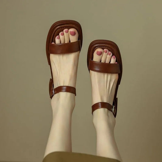 VON ELSEN | Juneya Luxury Leather Sandals