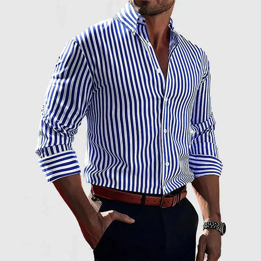 WILLEM™ | Premium Striped Detail Shirt