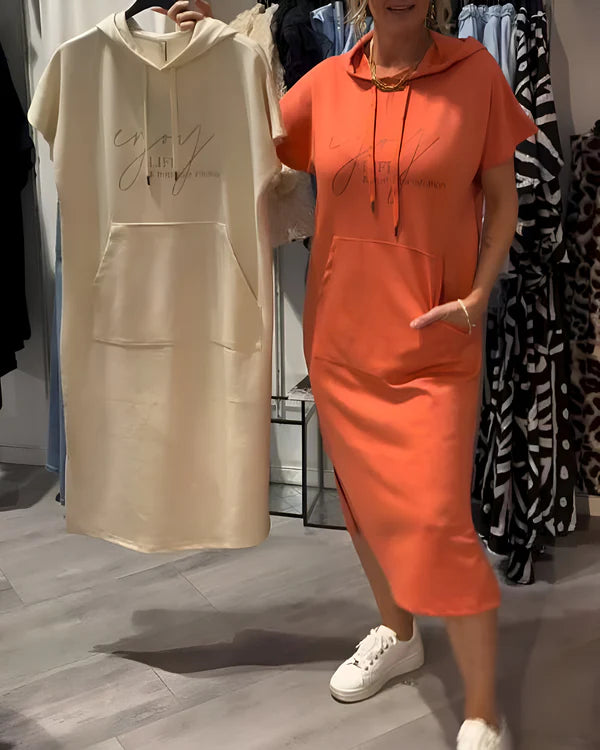 SASKIA™ | Premium Hooded Dress