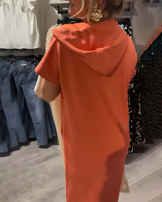 SASKIA™ | Premium Hooded Dress