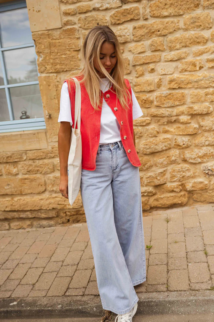 LINA™ | Lightweight & Stylish Summer Vest