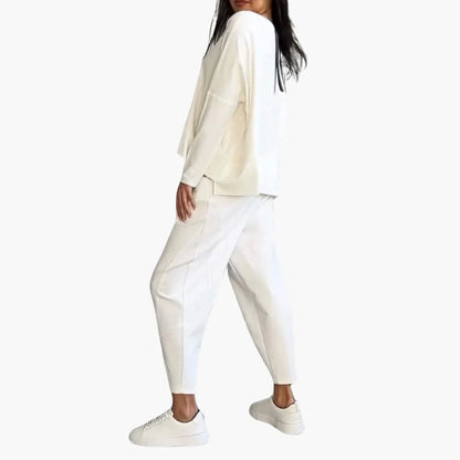 ANNA | Comfortable Round Neck Two-Piece Set