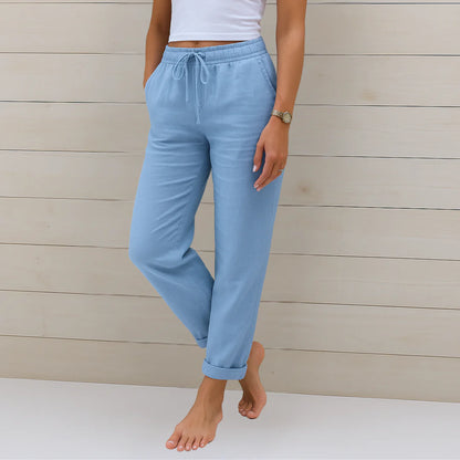 MAYLORA | Premium Breathable Linen-Blend Pants