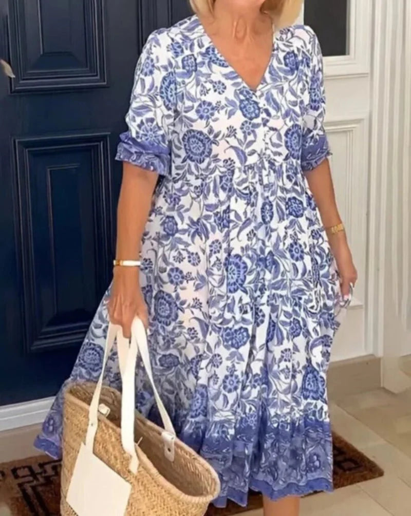 Noora™ | Comfortable Summer Dress – Light, Feminine & Elegant
