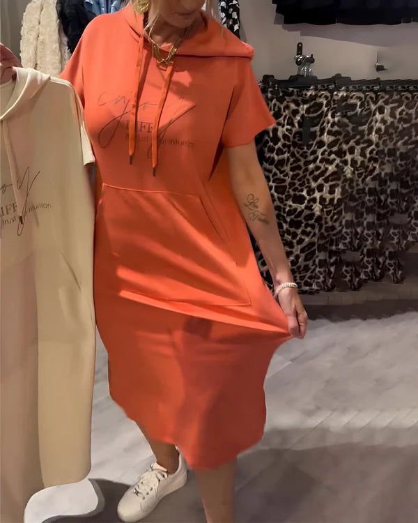 SASKIA™ | Premium Hooded Dress