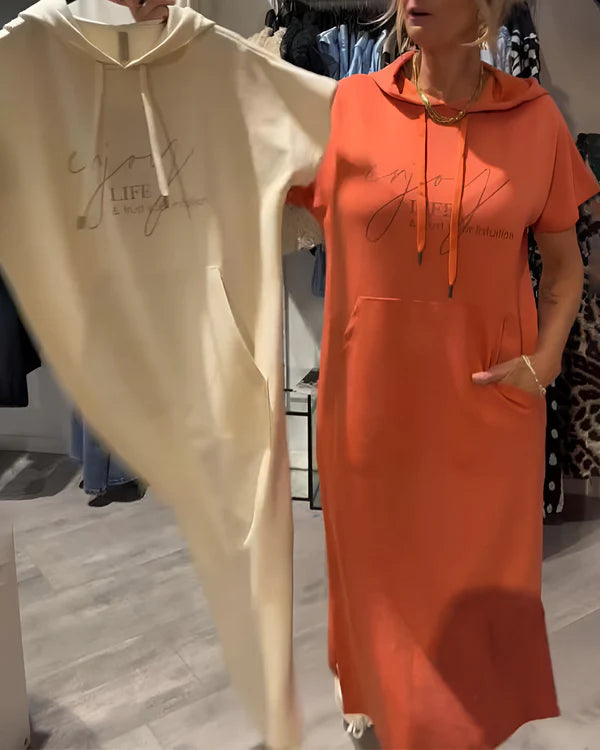 SASKIA™ | Premium Hooded Dress
