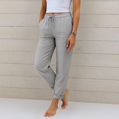 MAYLORA | Premium Breathable Linen-Blend Pants