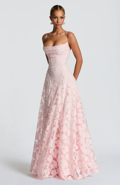 Francisa™ | Lace Corset Maxi Dress