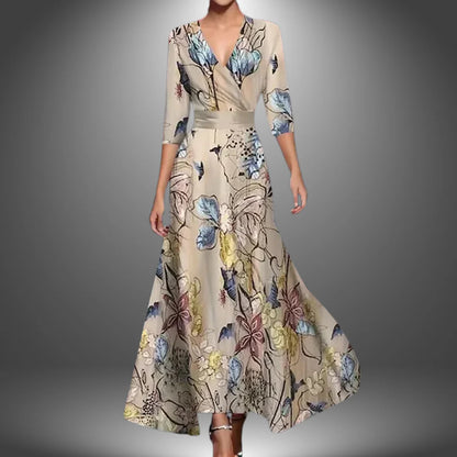 Sole | Handmade Long Dress in Timeless Elegance