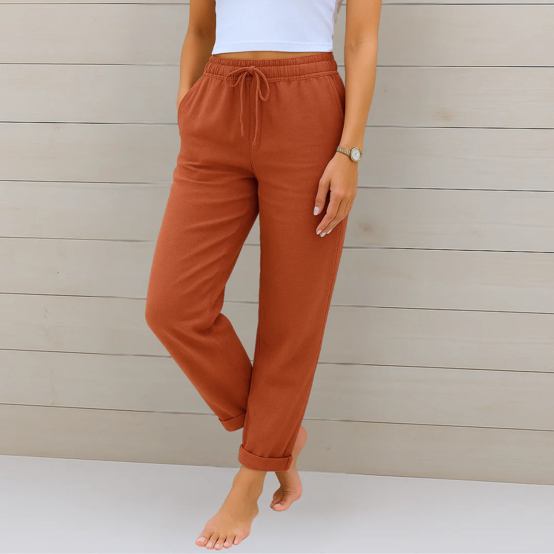 MAYLORA | Premium Breathable Linen-Blend Pants