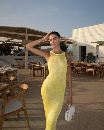 ELSIE | Graceful Sleeveless Maxi Dress