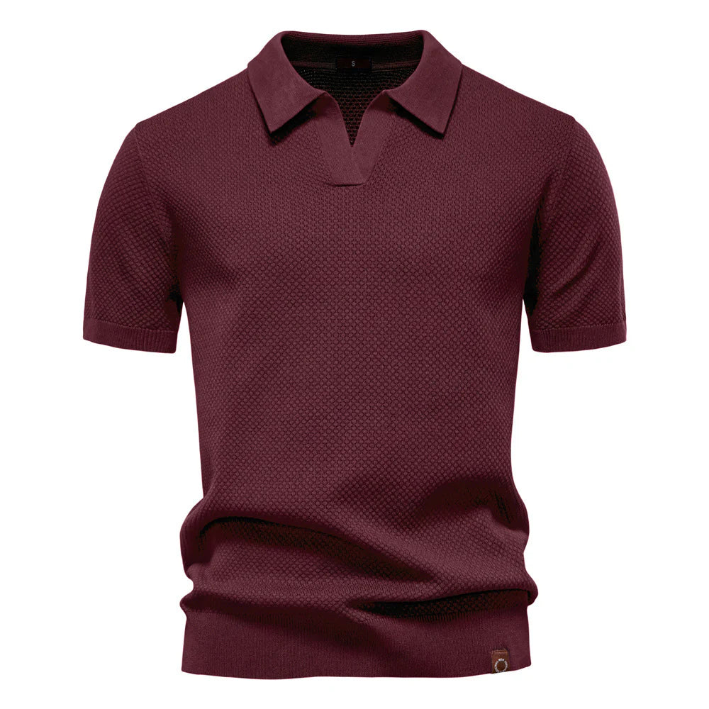 Ulrich – Textured Polo Shirt