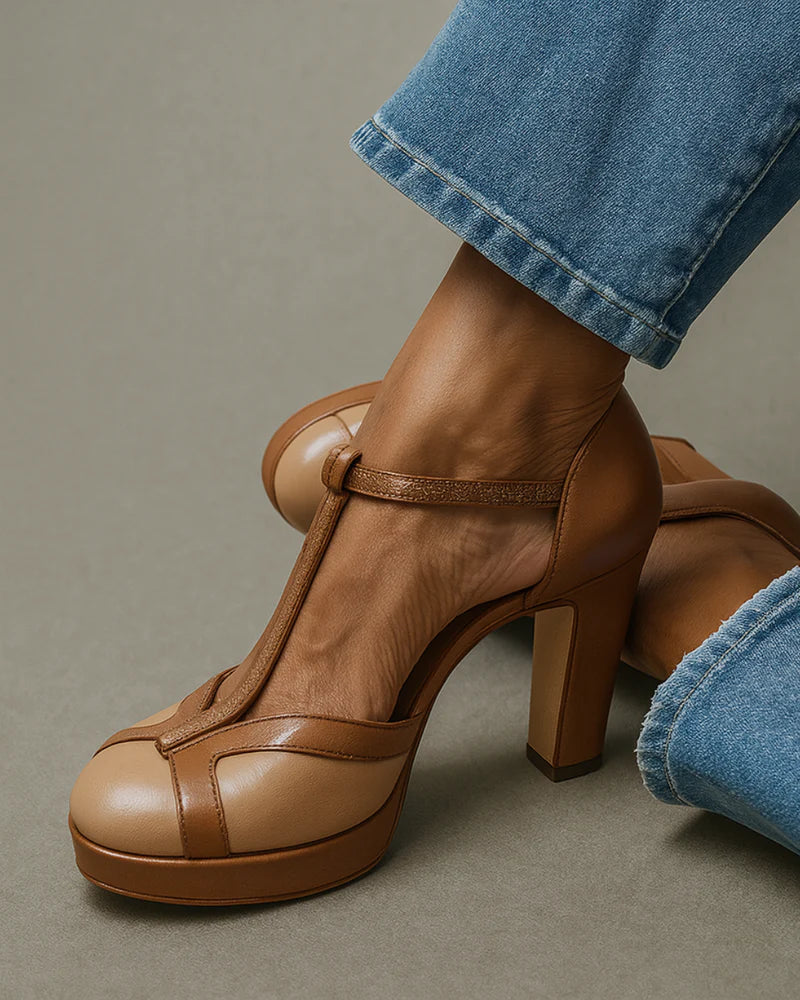 Molena – T-Bar Strap Heels
