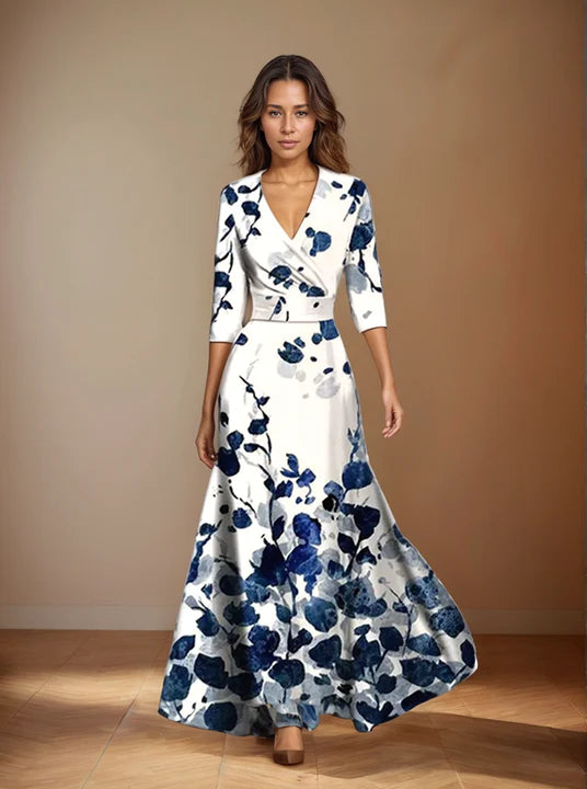 Sole | Handmade Long Dress in Timeless Elegance