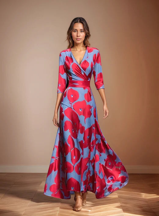 Sole | Handmade Long Dress in Timeless Elegance