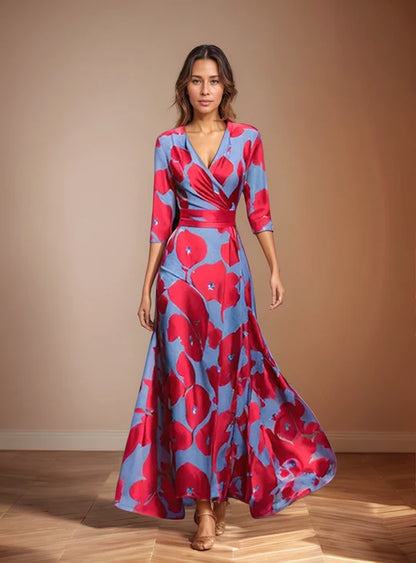 Sole | Handmade Long Dress in Timeless Elegance